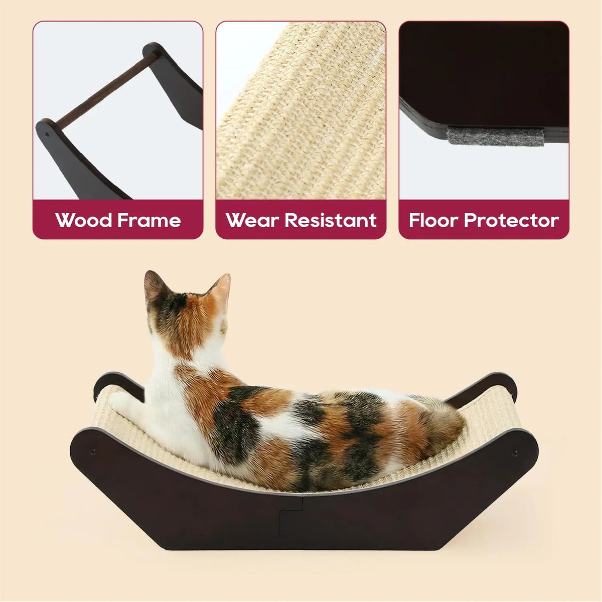 Cat Scratcher & Lounging Bed.