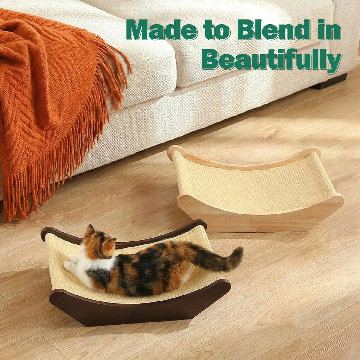 Cat Scratcher & Lounging Bed.