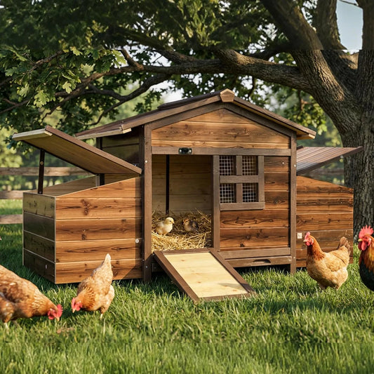 Chicken Coop with 2 Nesting Boxes.