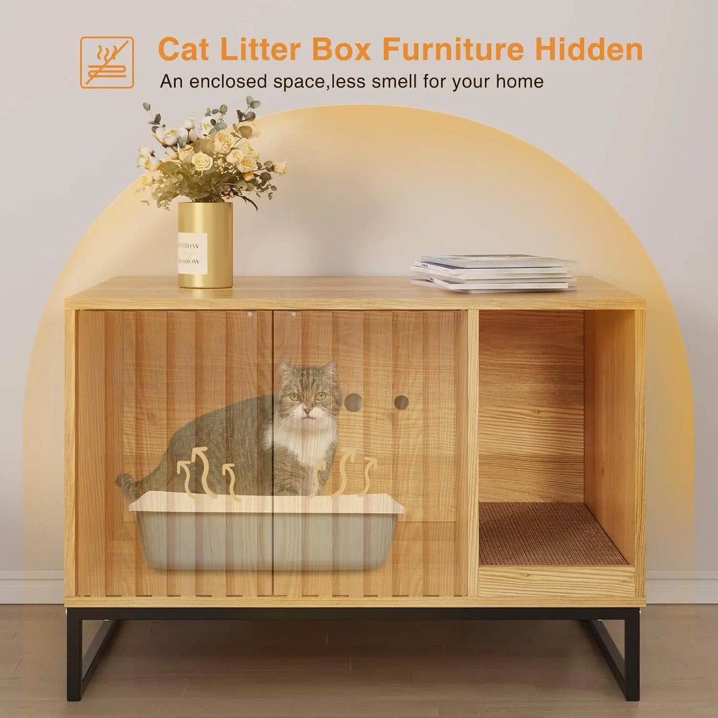 Litter Box Enclosure.