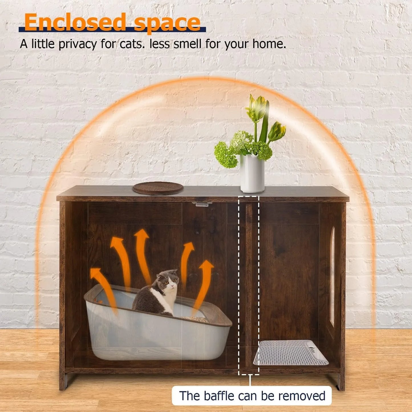 Cat Littler Box Enclosure.