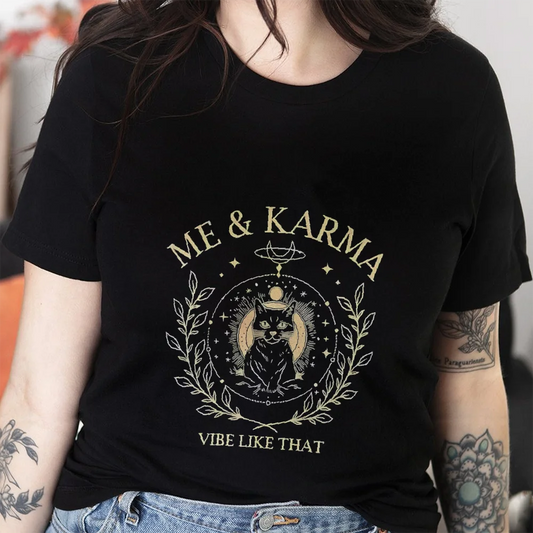Black Cat T-shirt.