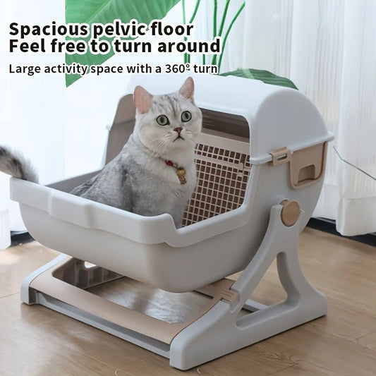 Lazy Cat Litter Box.