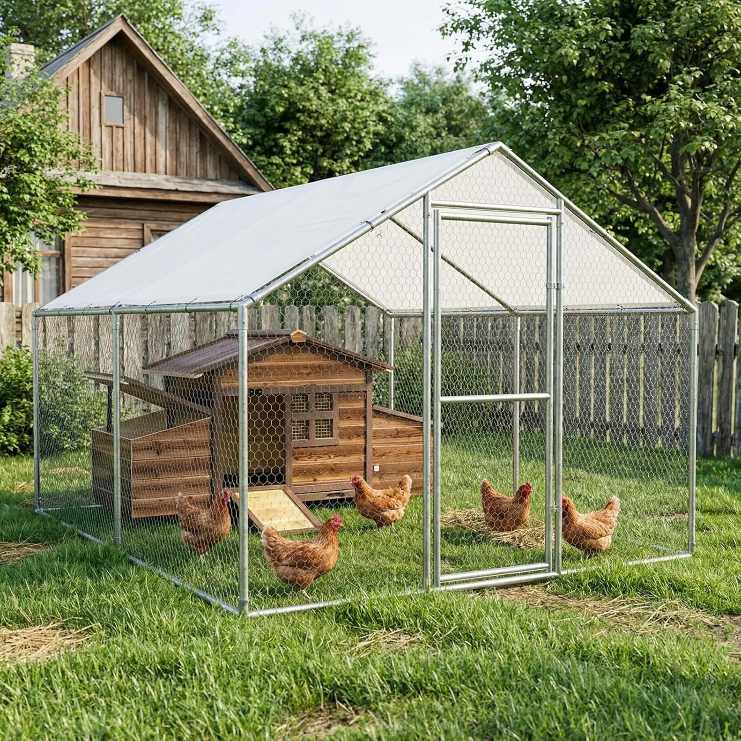 Chicken Coop with 2 Nesting Boxes.