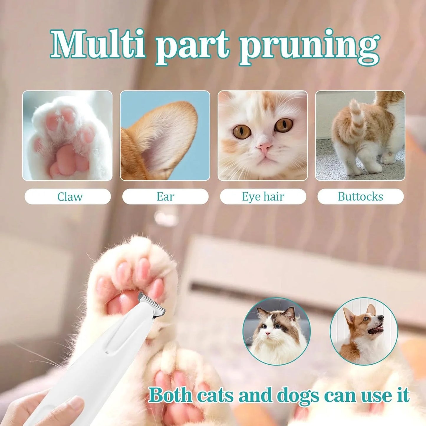 Cat & Dog Paw Trimmer.