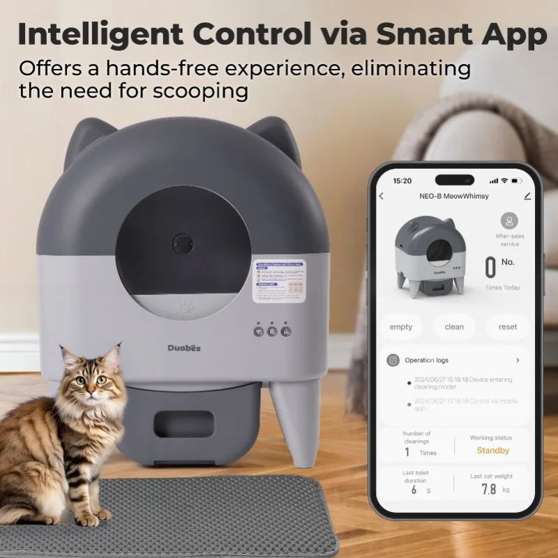 Automatic Cat Litter Box.