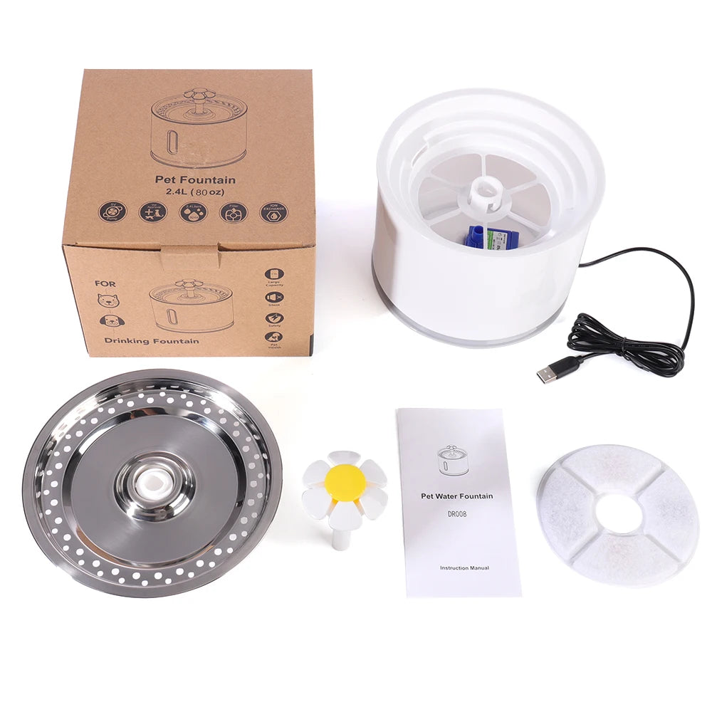 Automatic Pet Cat Water Fountain.