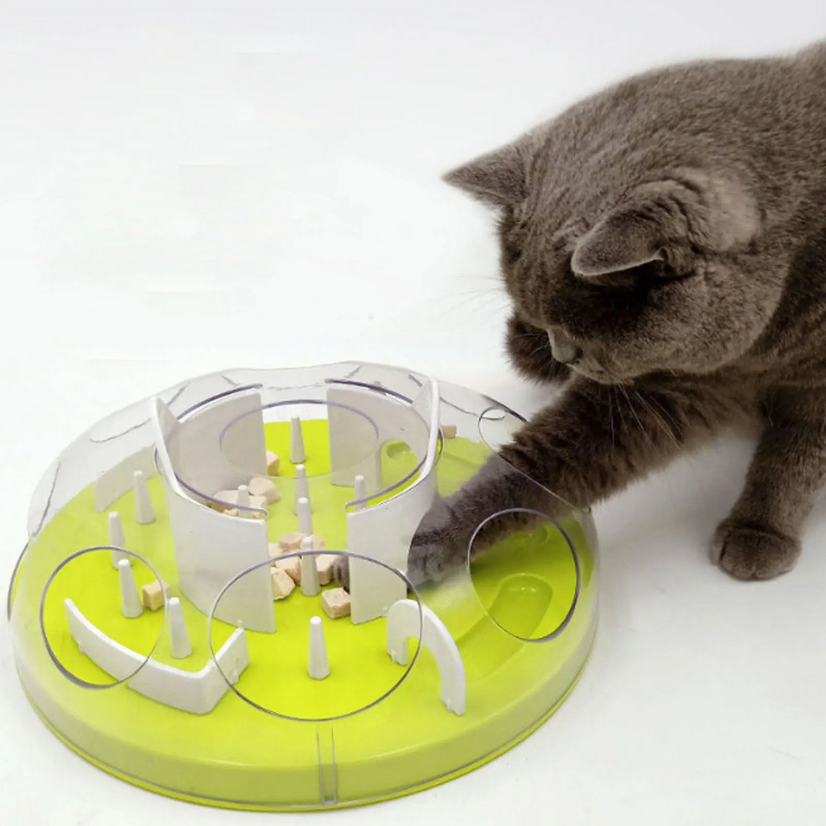 3Pcs Cat Puzzle Feeder Toy.
