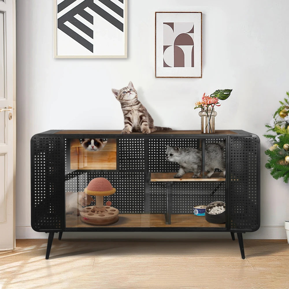 Spacious Cat House.