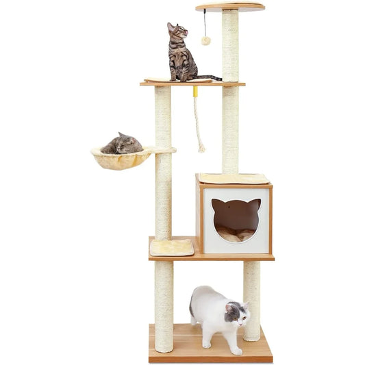 Modern Cat Tree Tower.