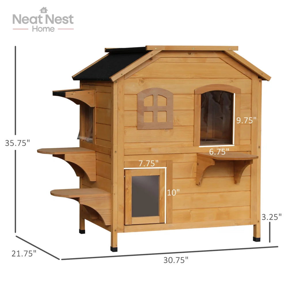 Outdoor Cat House.
