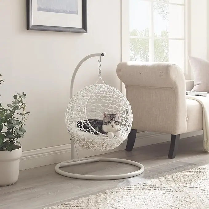Hanging Egg Cat Condo.