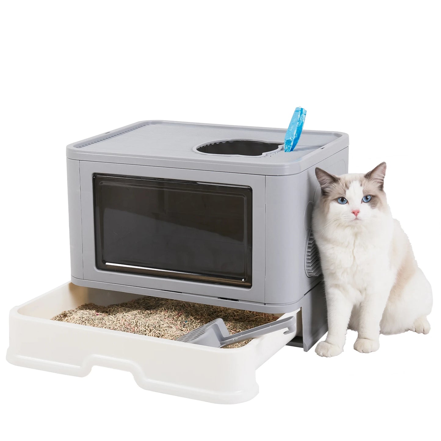 Foldable Cat Litter.