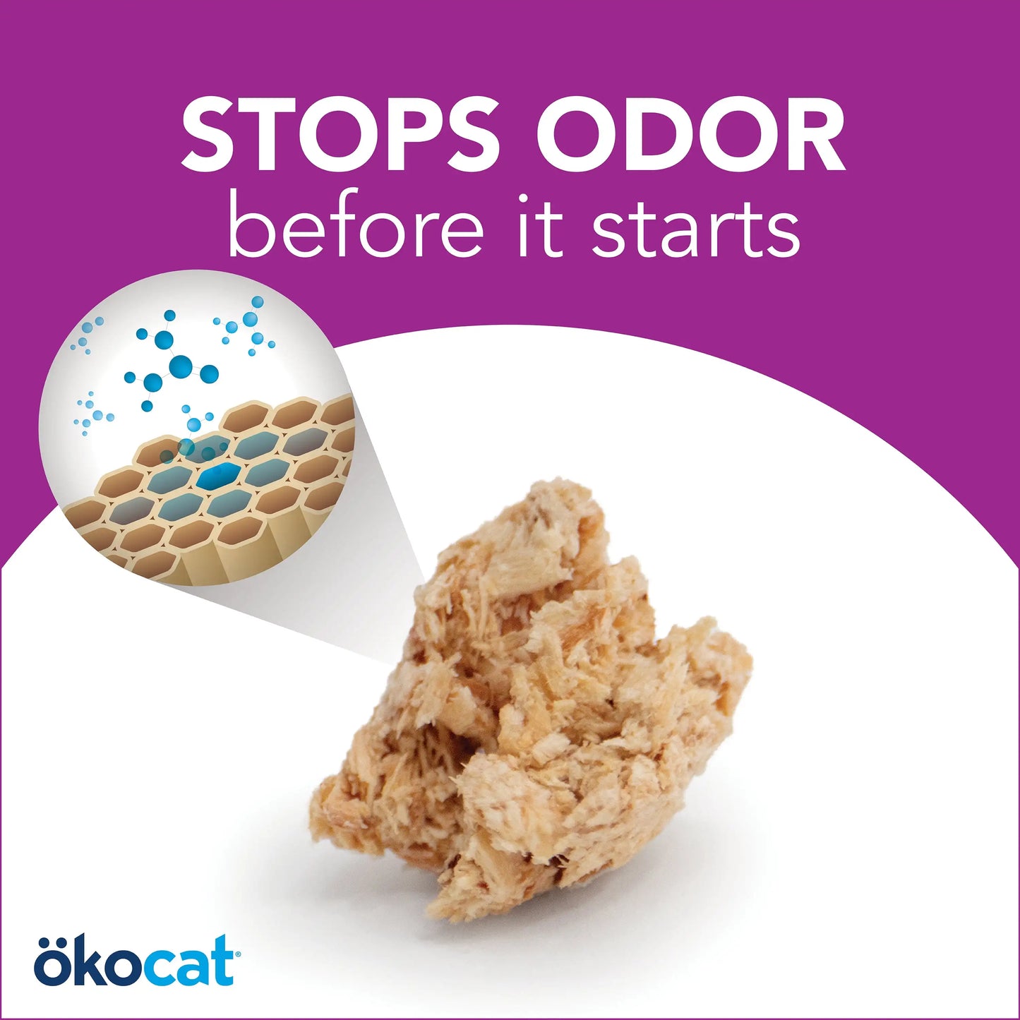 Okocat Cat Litter.
