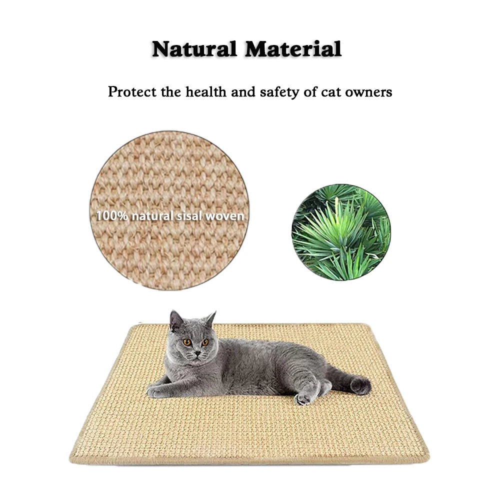 Premium Sisal Cat Scratching Mat.