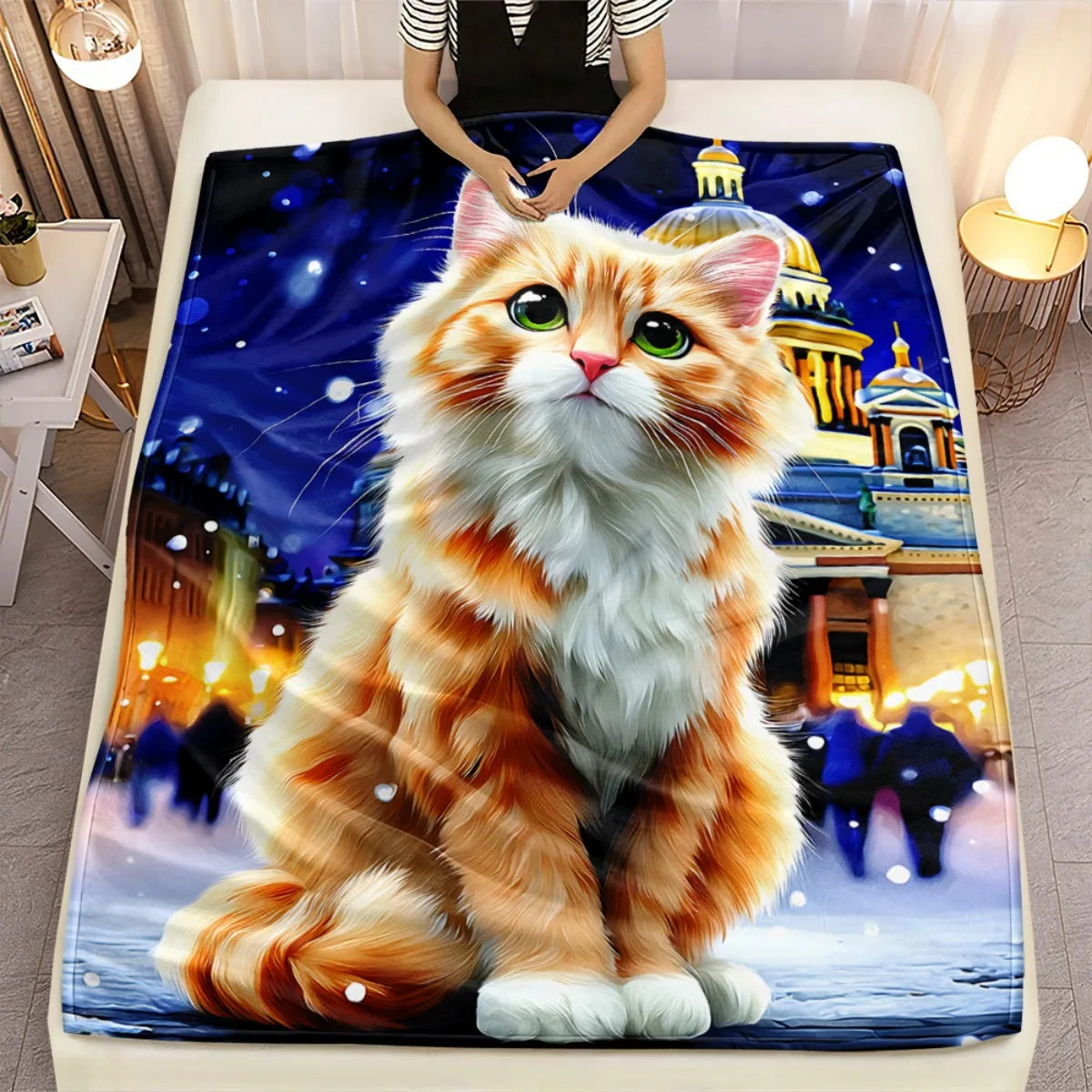 Cat Themed Blanket.