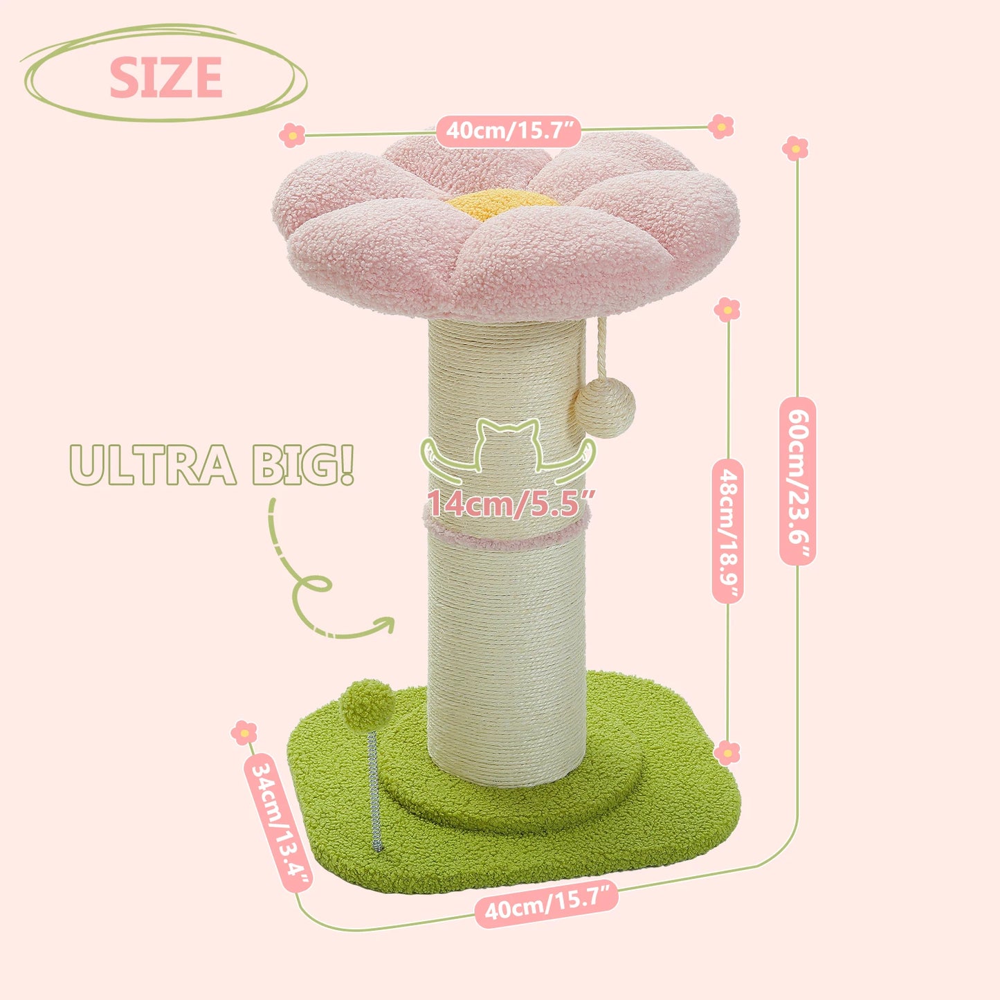 Flower Small Cat Tree.