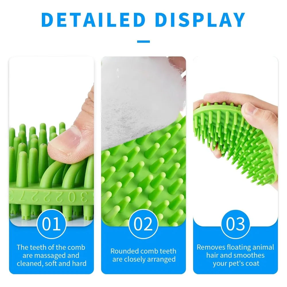 Double Sided Dog Bath Brush.