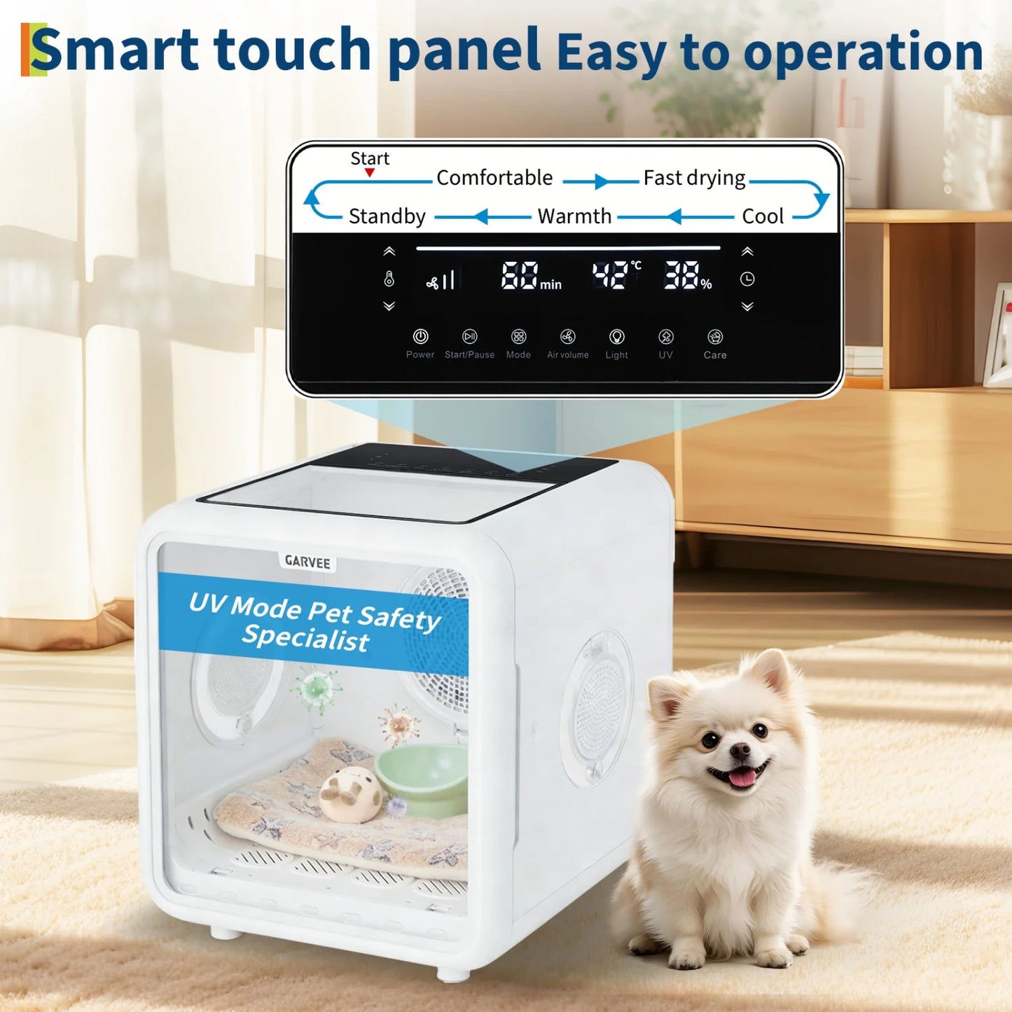 Automatic Pet Drying Box.