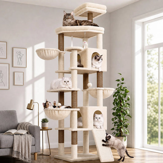 83" Extra Large Cat Tree Tower.