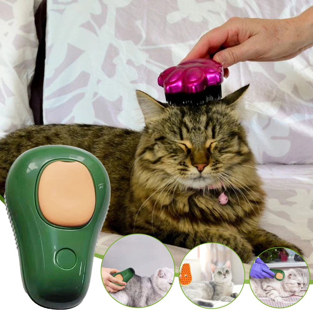 Electric Steamer Brush Grooming.