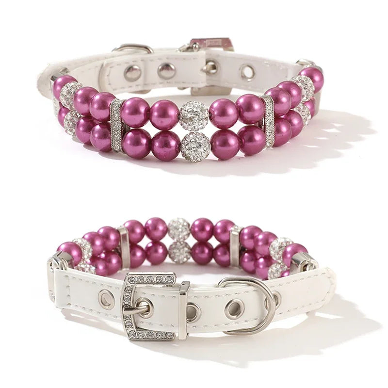 Luxury Pearl Sphynx Cat Necklace.