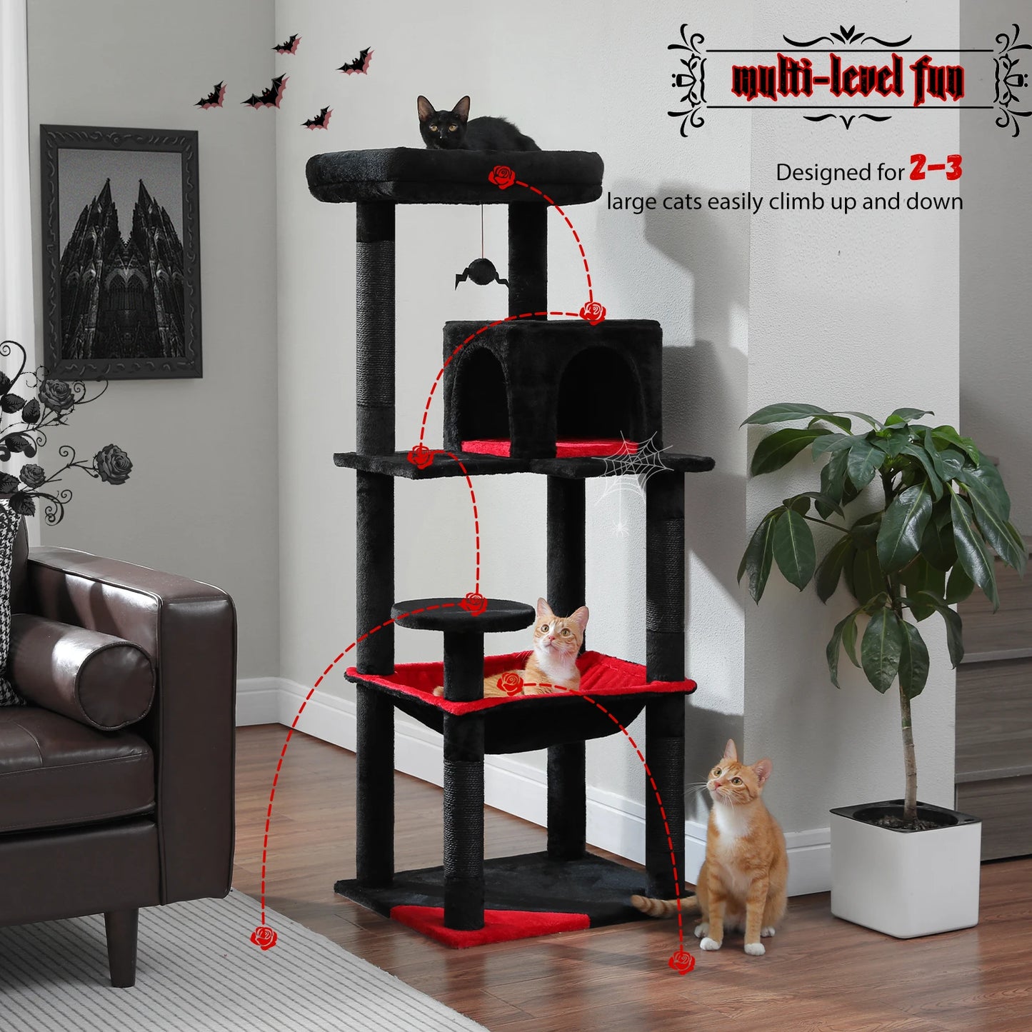 Cat Tree for Indoor Cats.
