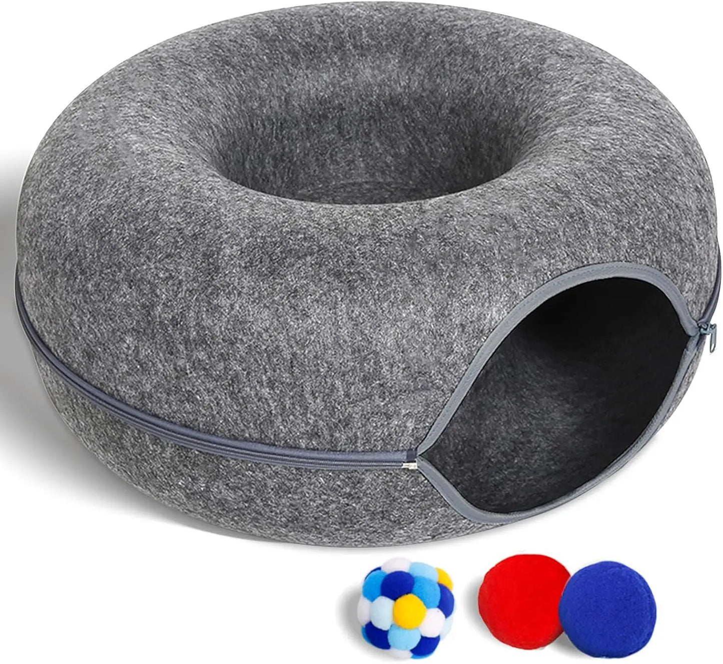 Large Cat Donut Bed.
