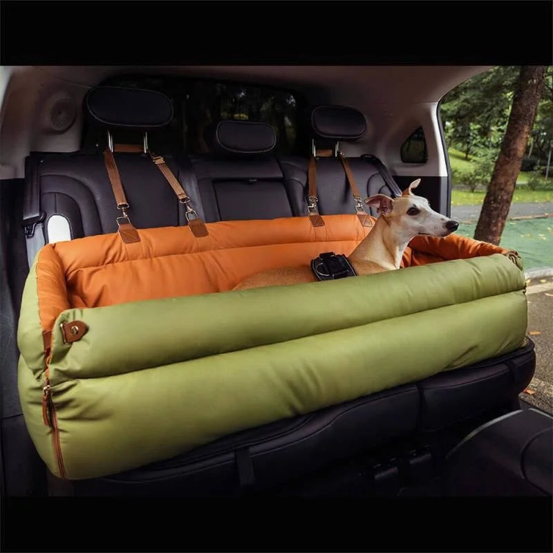 Foldable Travel Pet Car Seat Bed.