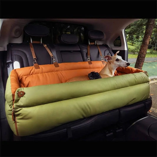Foldable Travel Pet Car Seat Bed.