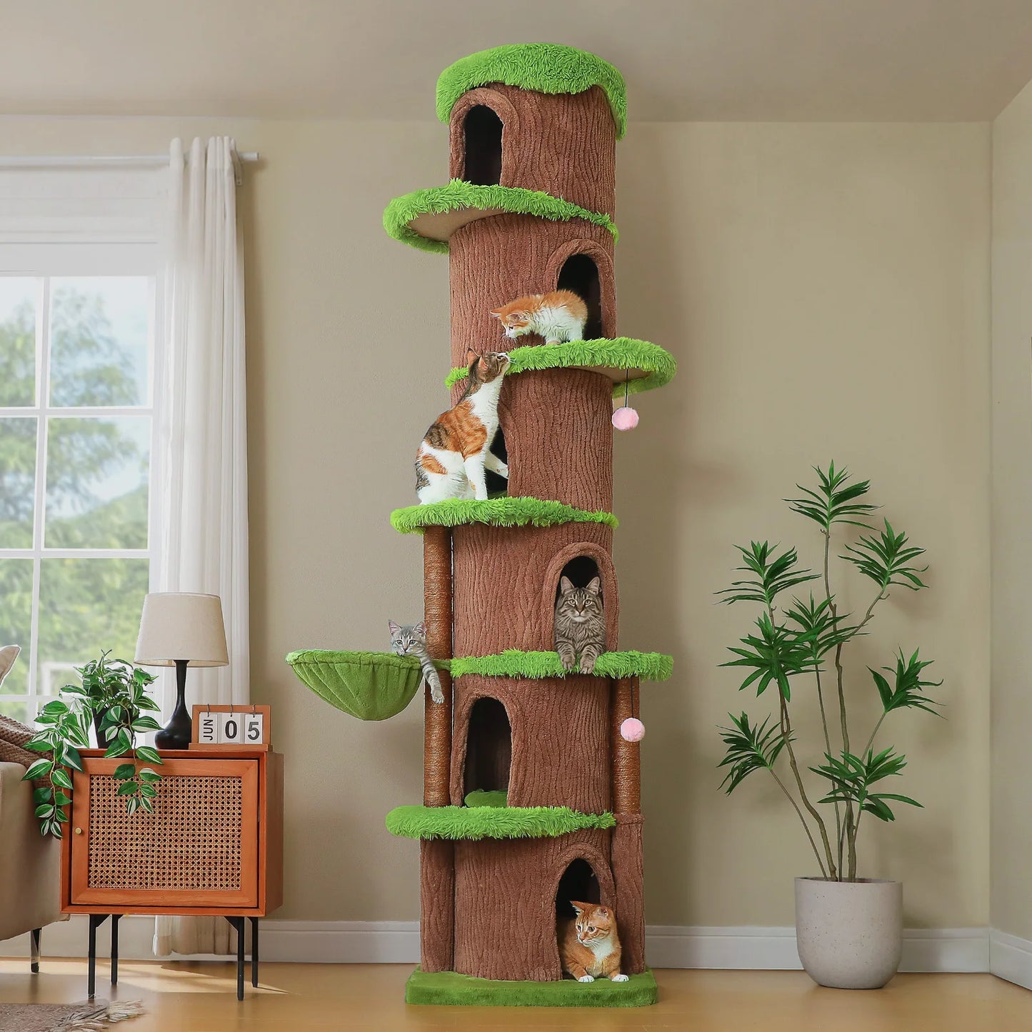 Large Floor to Ceiling Cat Tree.