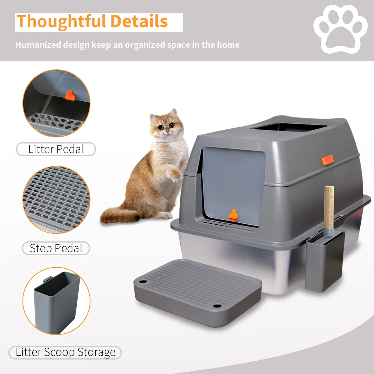 Bingopaw Cat Litter Box.
