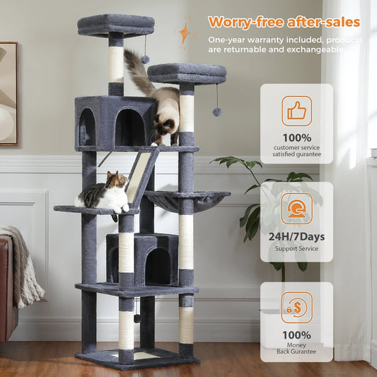 Cat Tree with Plush Condo.