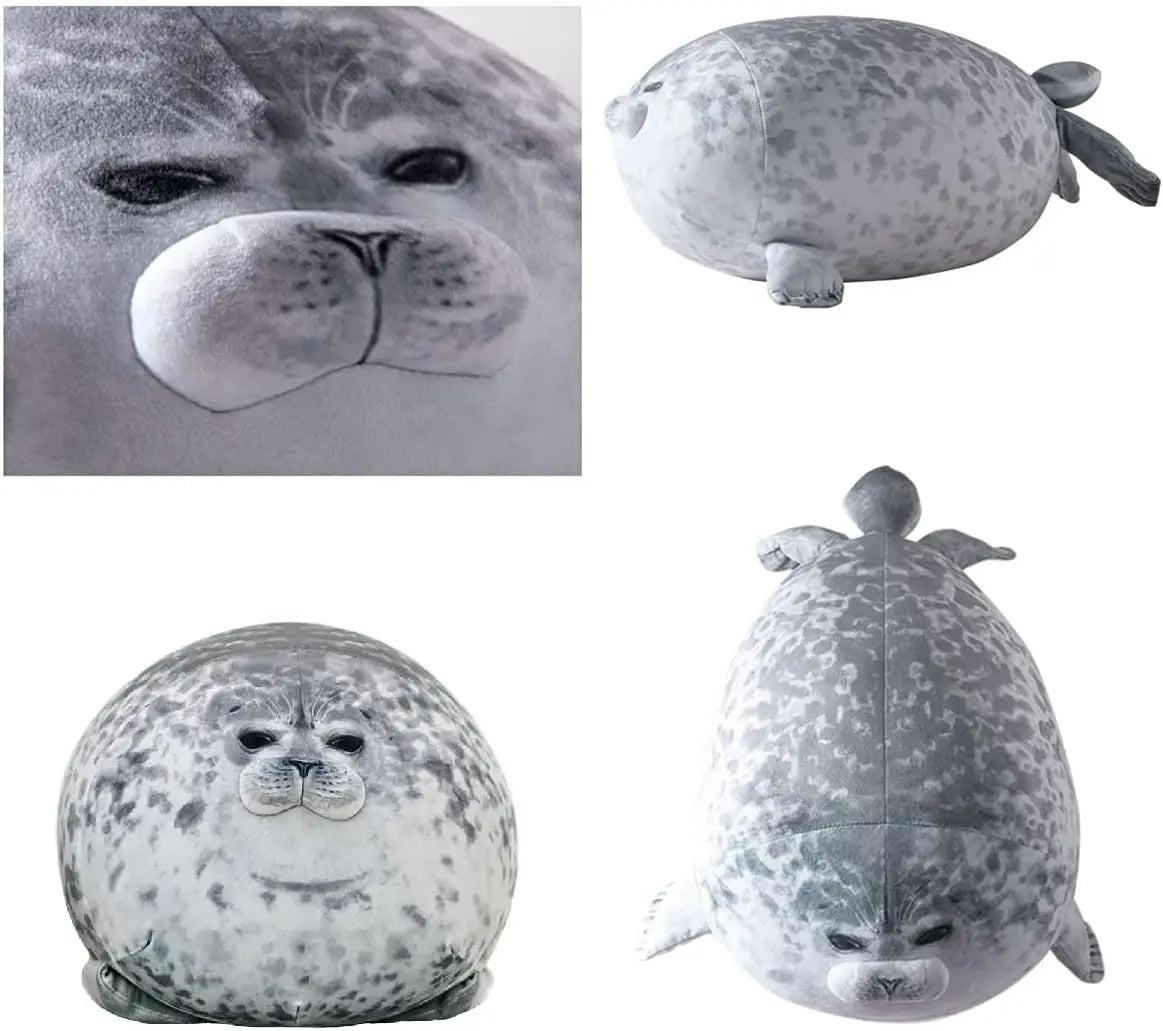 Large Seal Plush Pillow.