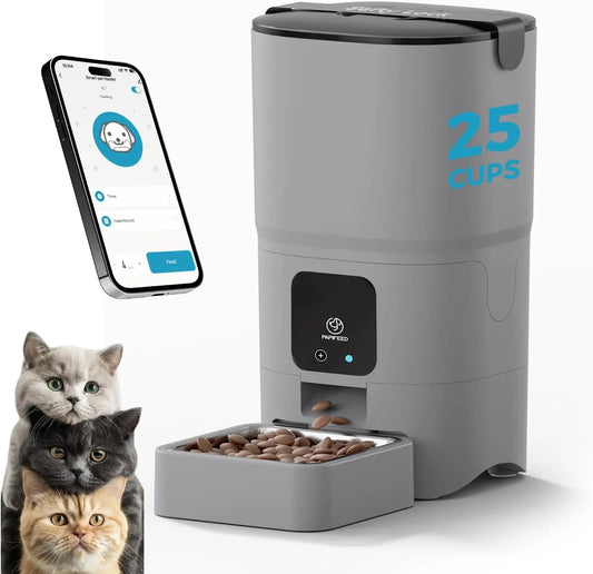 Automatic Cat Feeder.           1-10 Meals Daily for Multiple Pets