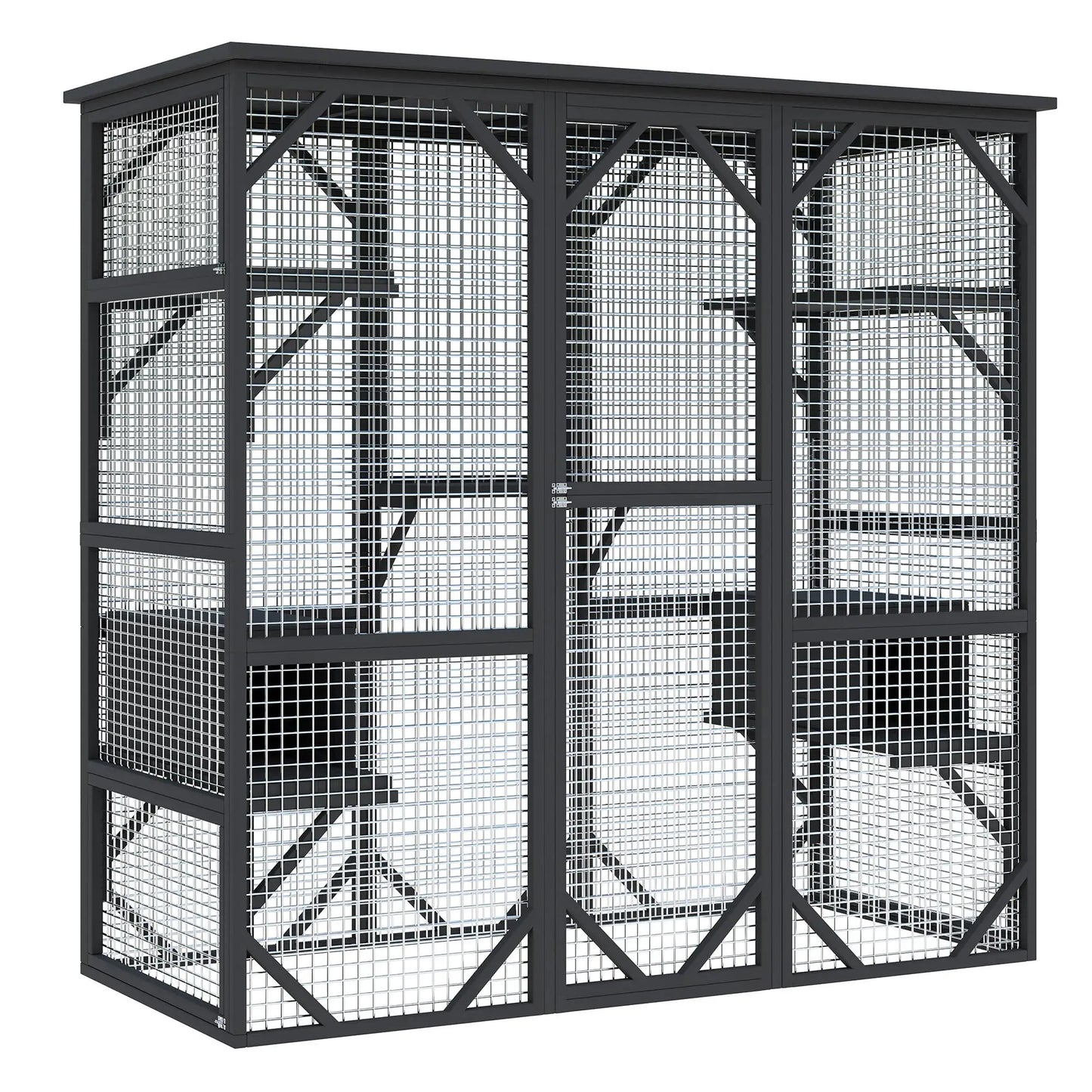 Extra Large Walk-in Catio.