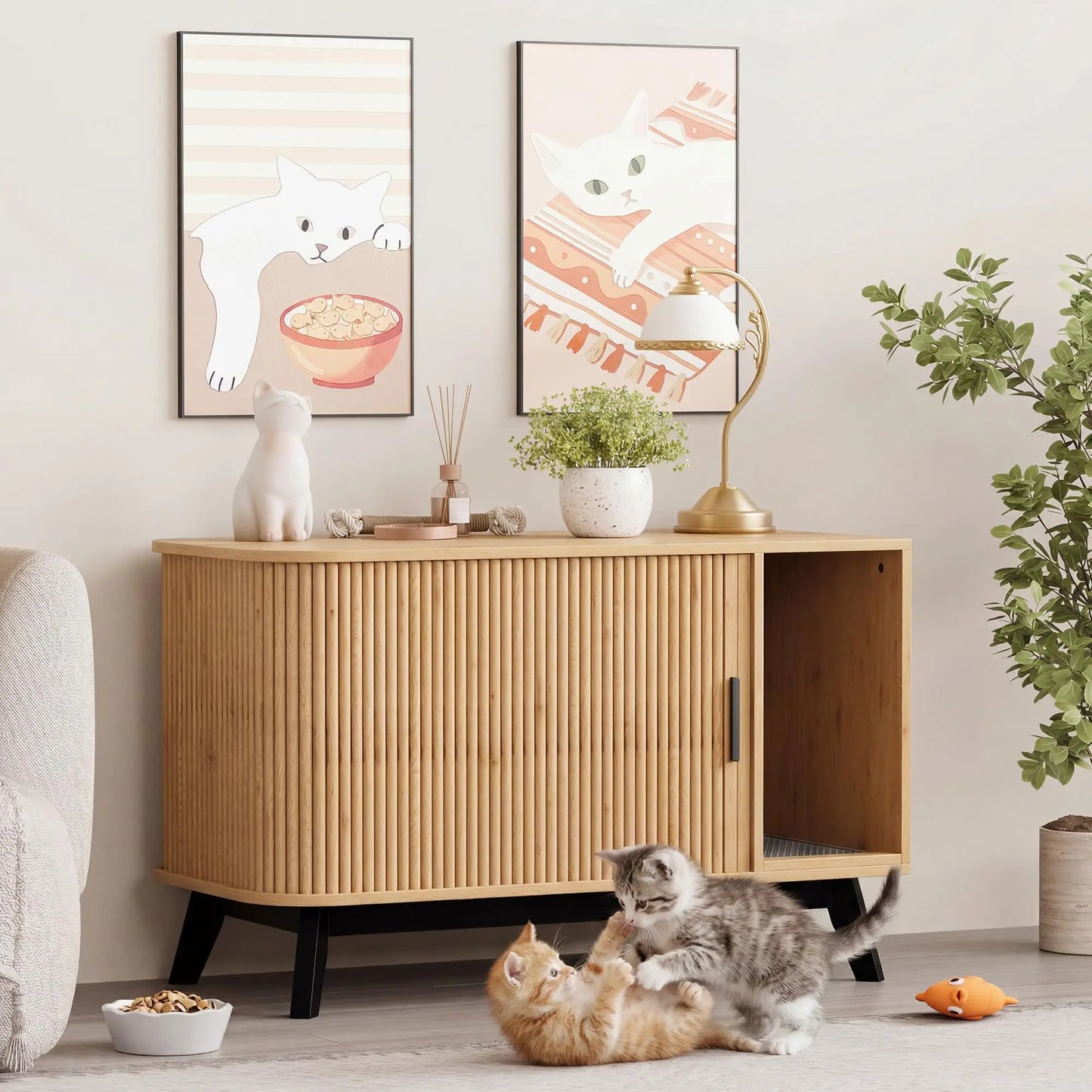 Cat Litter Box Enclosure.
