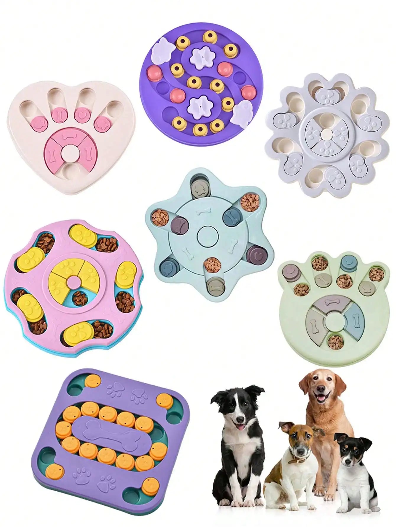 Dog Puzzle Toys Slow Feeder.