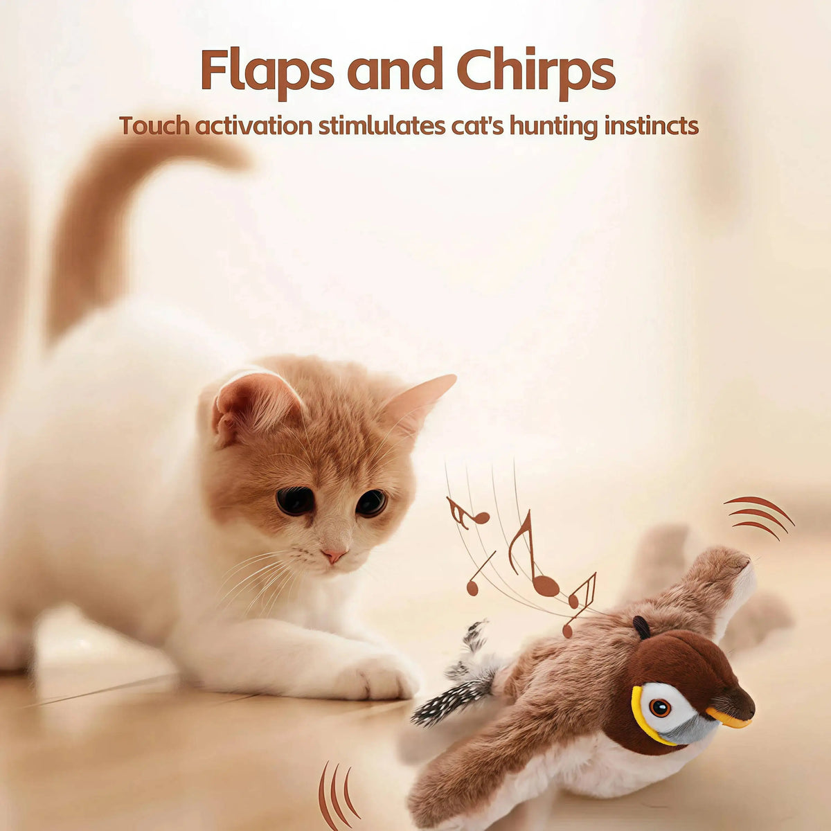 New Simulated Bird Cat Toy.
