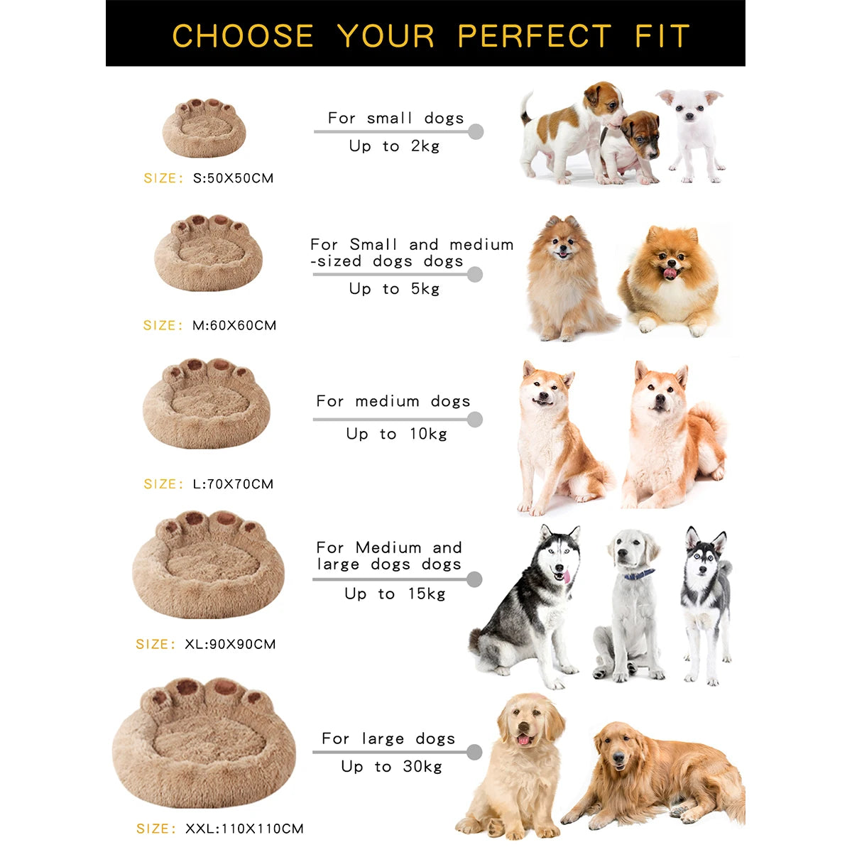 Fluffy Pet Bed.