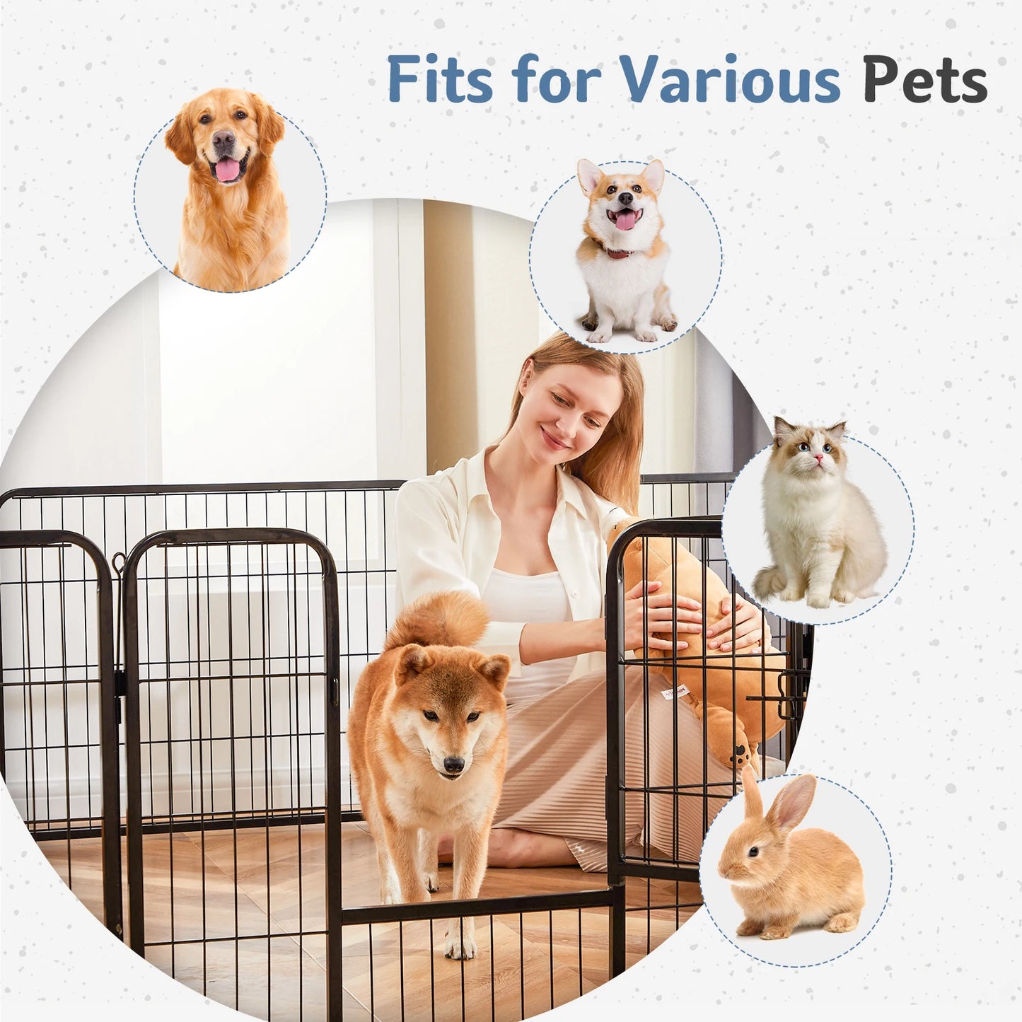 Panels Dog Playpen.