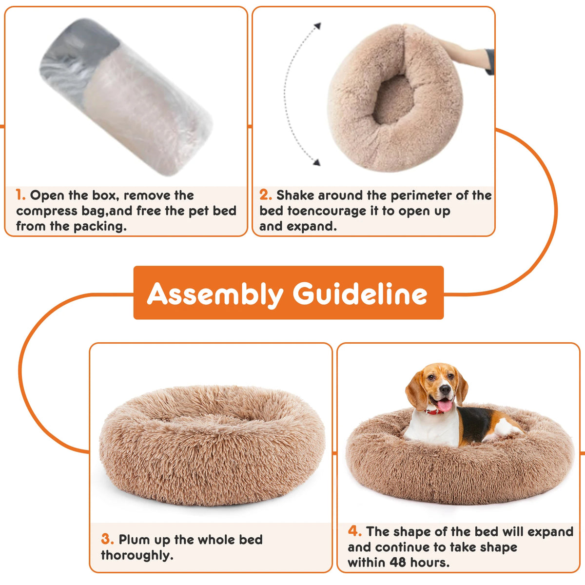 JHK Calming Dog Bed.
