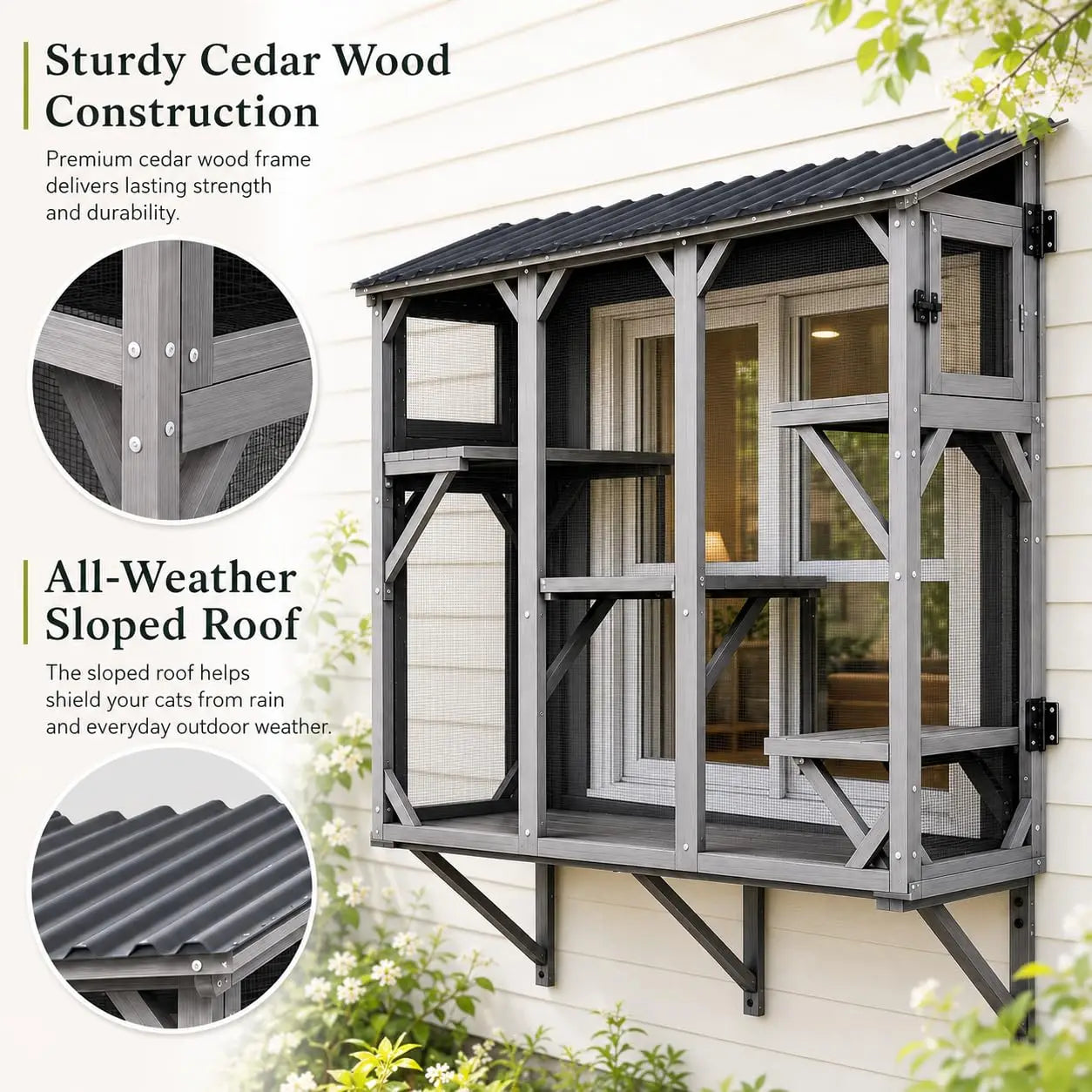 Catio Cat Enclosure.
