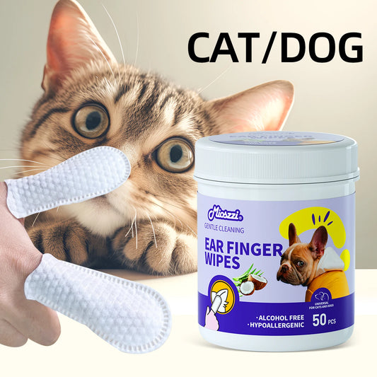 Pet Finger Wet Wipes