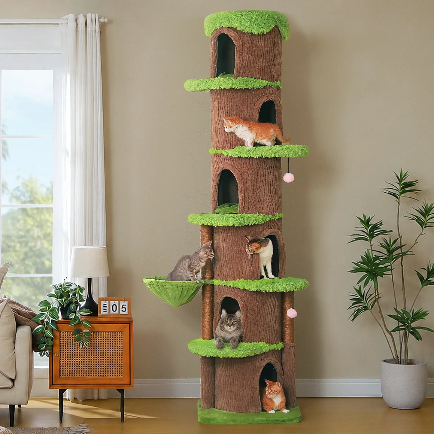 Large Floor to Ceiling Cat Tree.