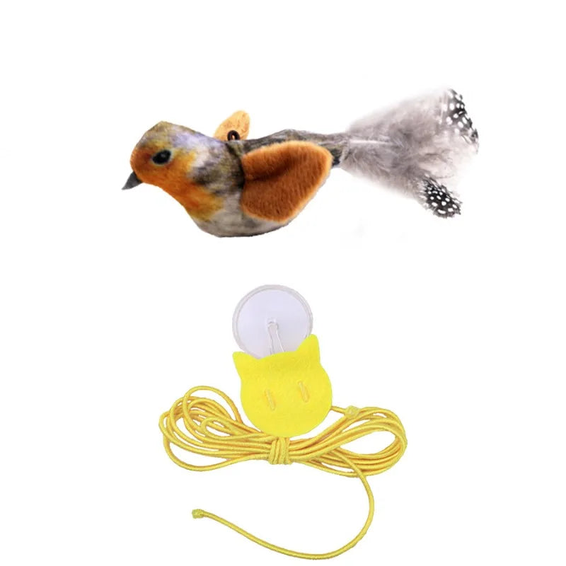 Plush Bird Catnip Toy.