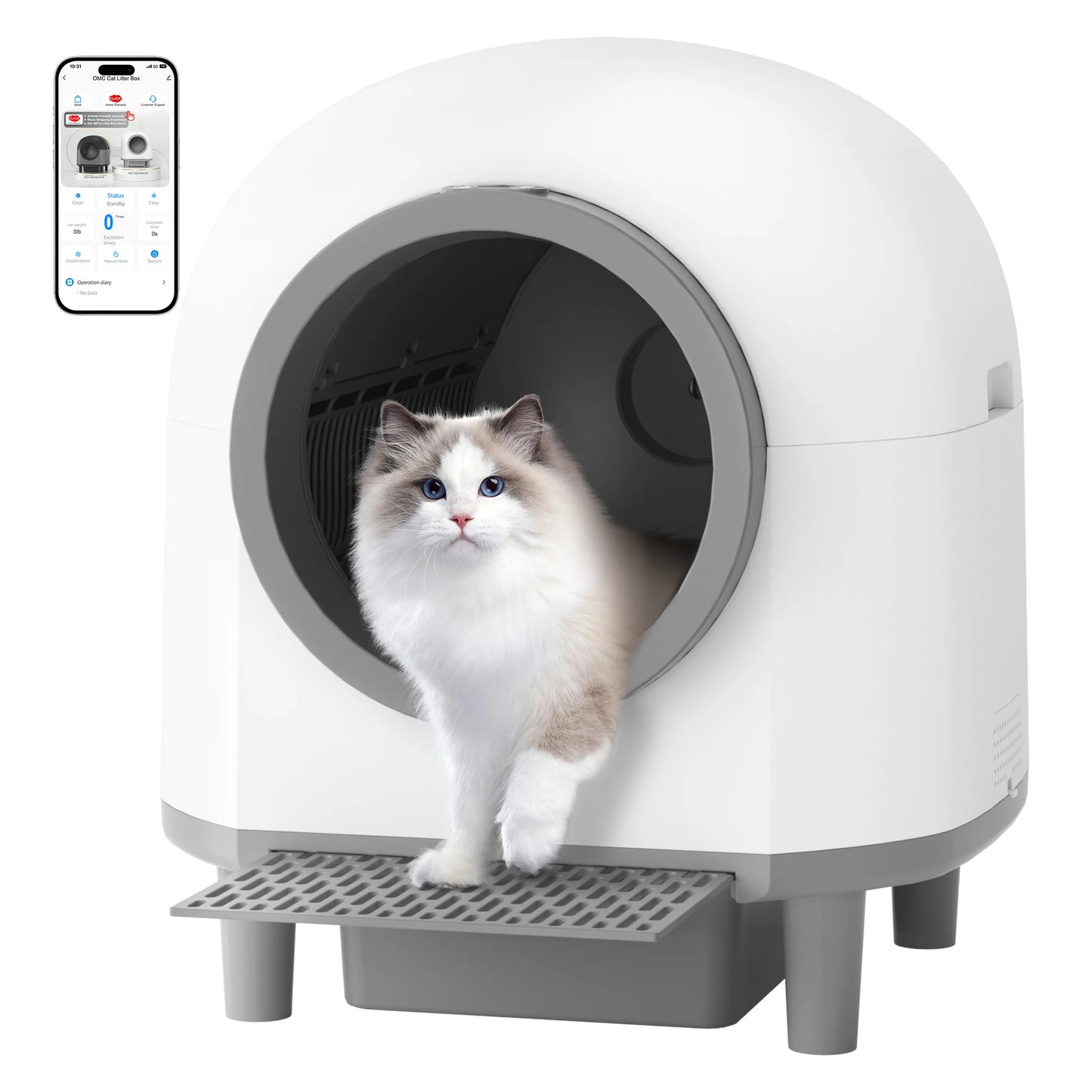 Automatic Smart Cat Litter Box.