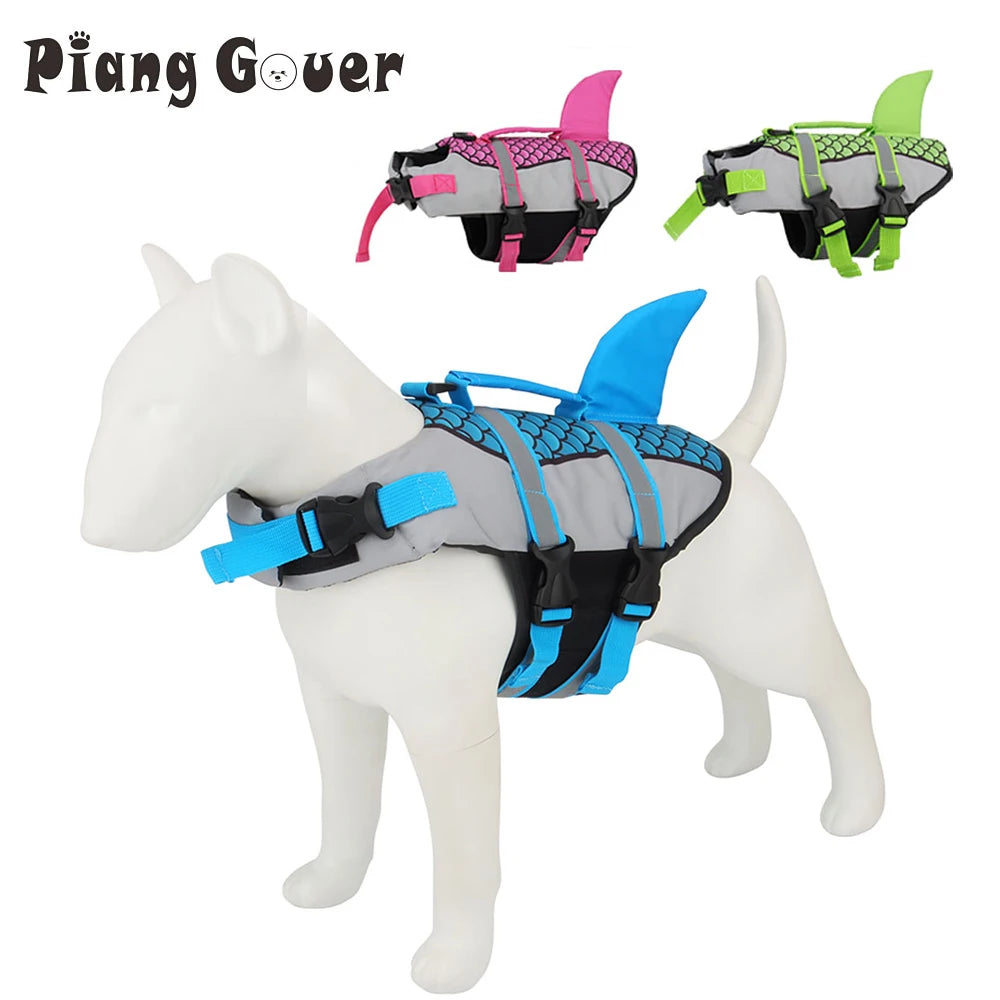 Scales Shark Swim Dog Clothes.