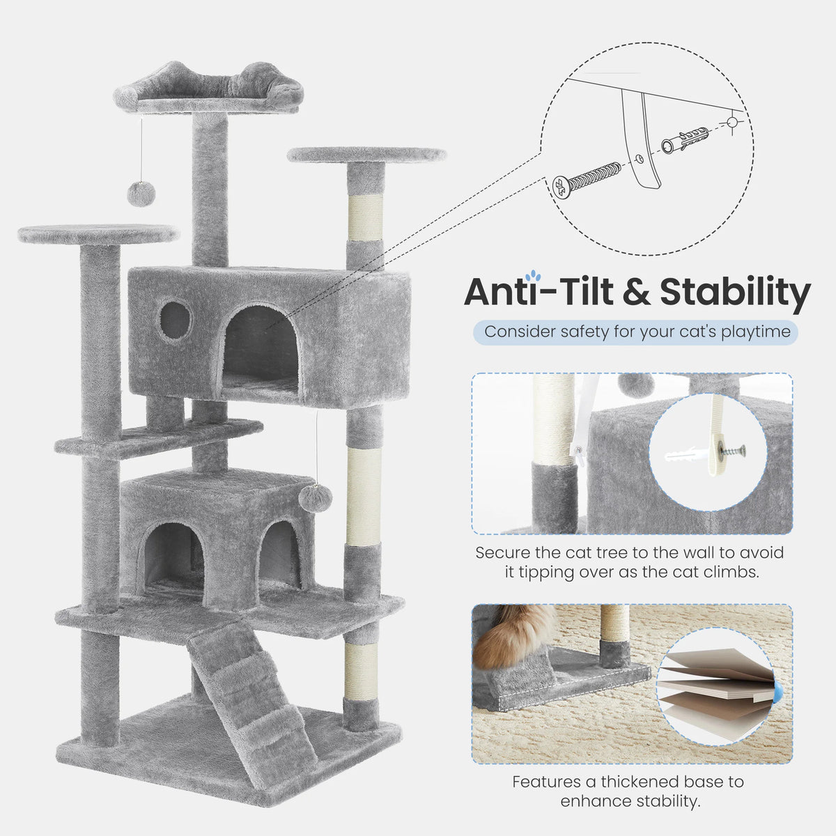Indoor Cat Tree Tower.