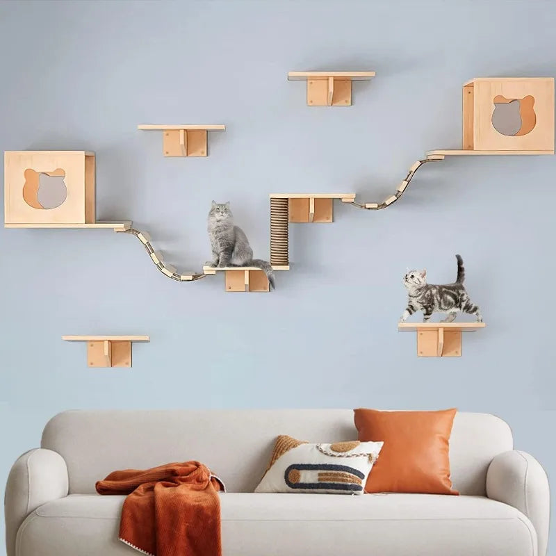 Cat Wall Shelves.